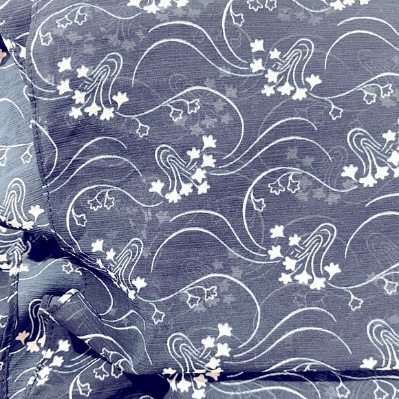 J.Crew, NWOT chiffon tiered maxi skirt in starry swirl - Picture 5 of 6